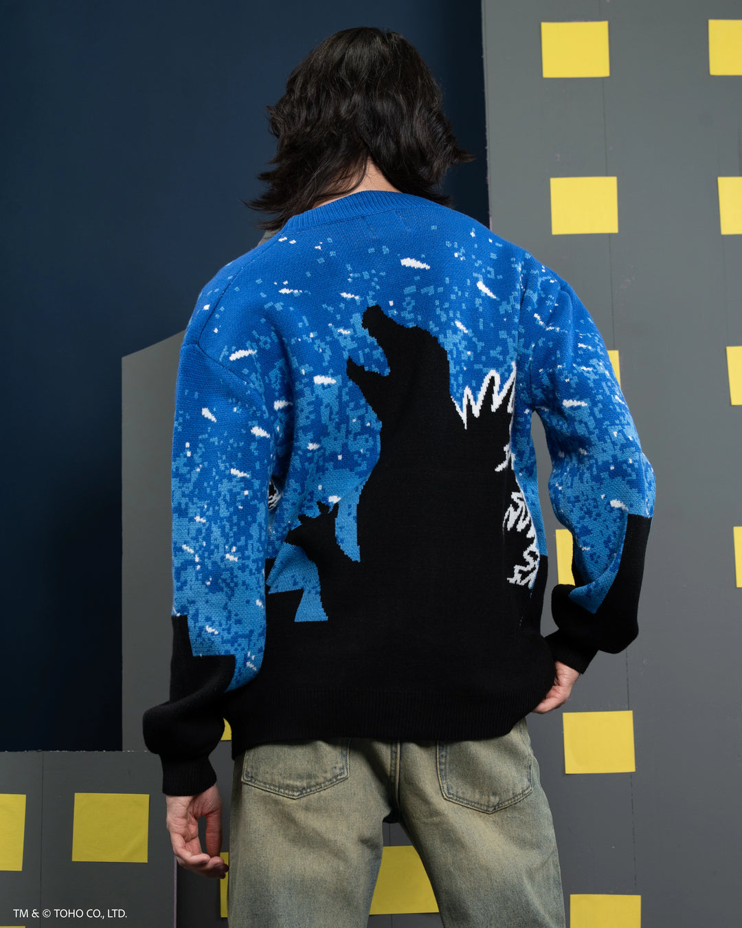 Godzilla Silhouette Cardigan