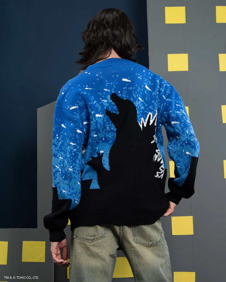 Godzilla Silhouette Cardigan