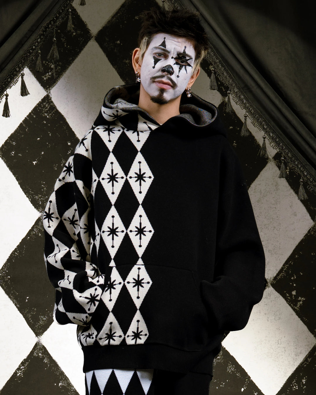 Starlequin Knit Hoodie