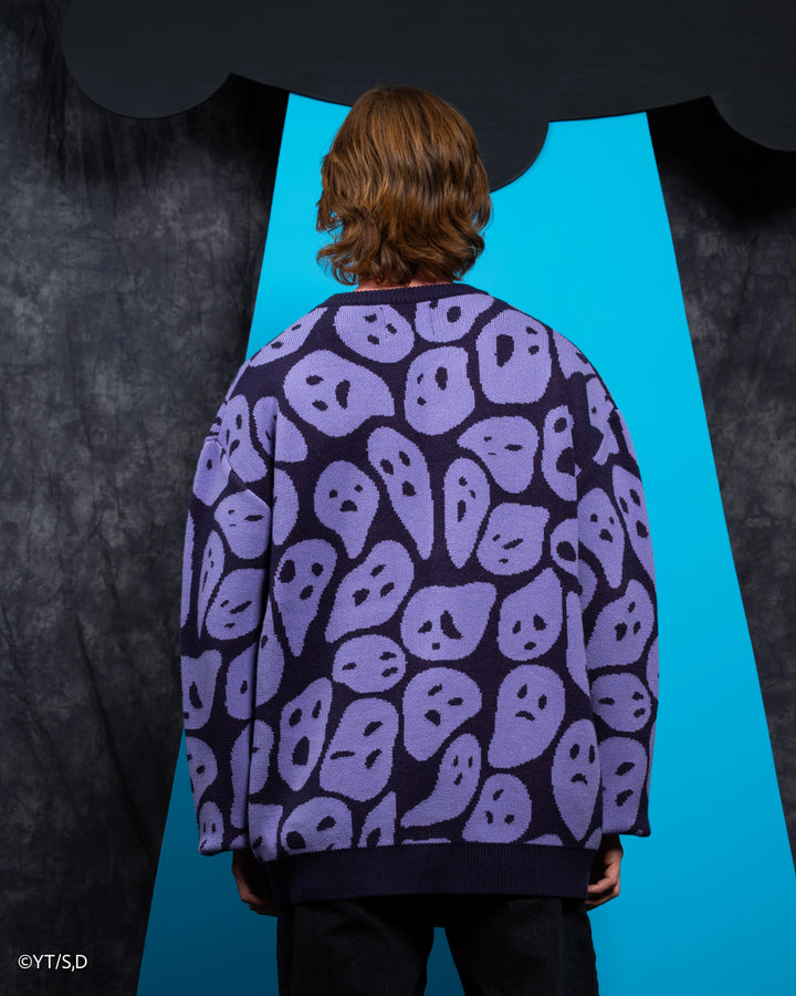 Ghost Patterned Sweater