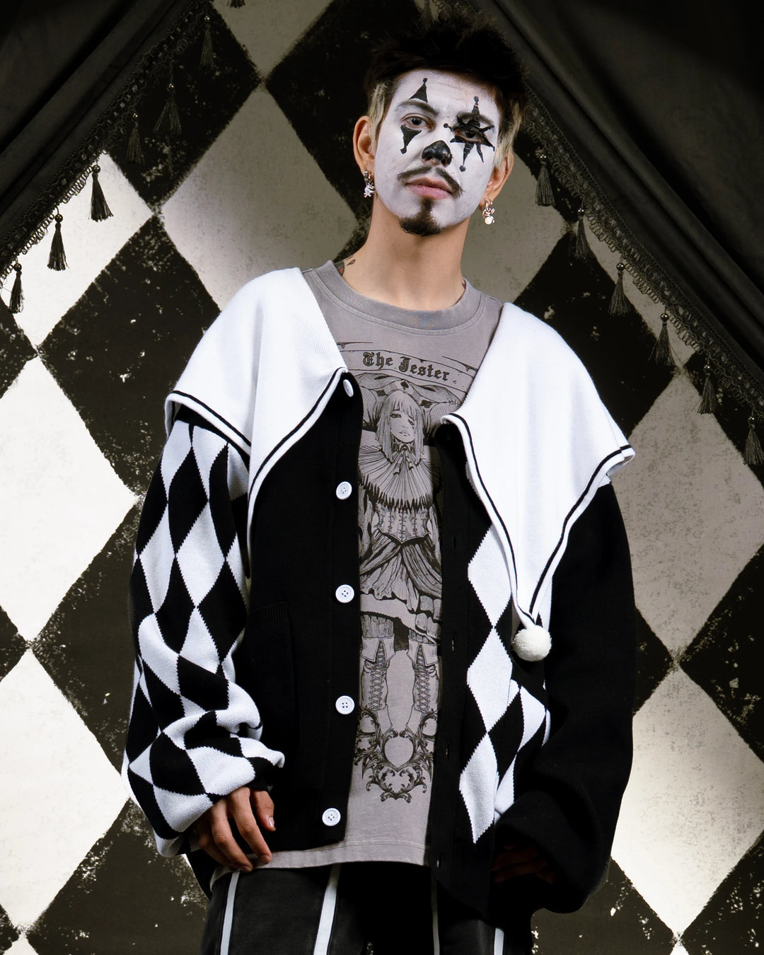 Harlequin Cardigan