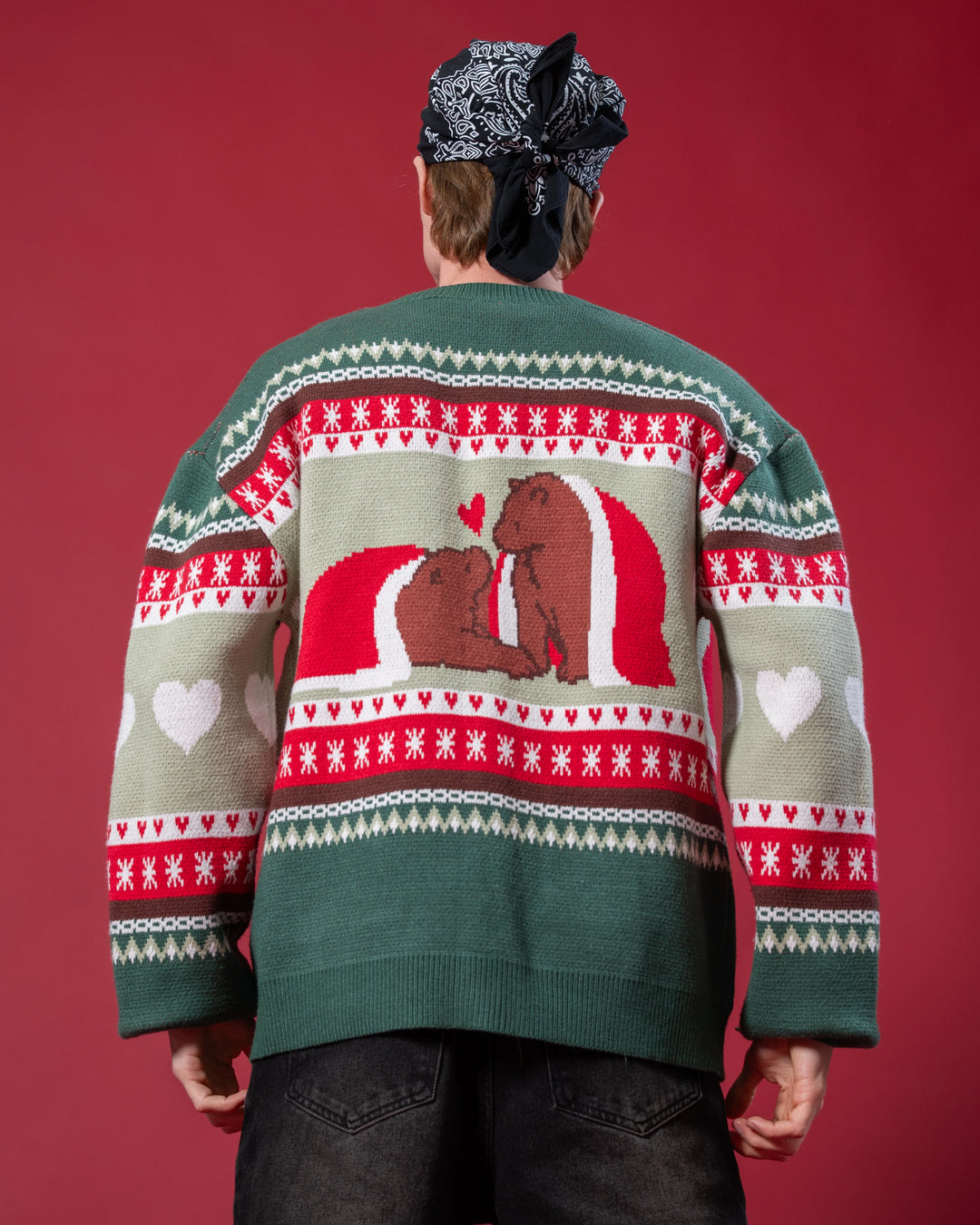 Beary Christmas Cardigan
