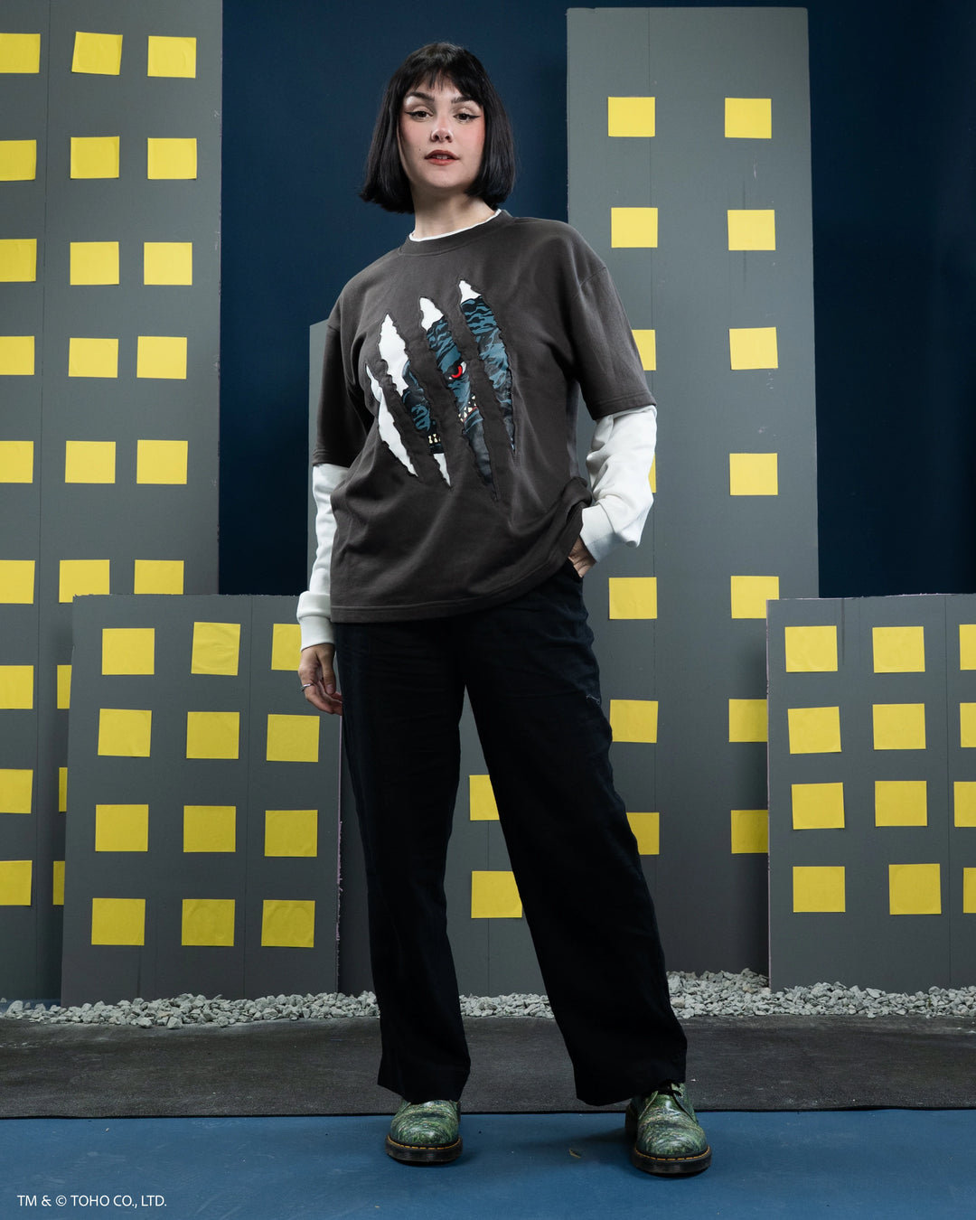 Godzilla Claw Long Sleeve