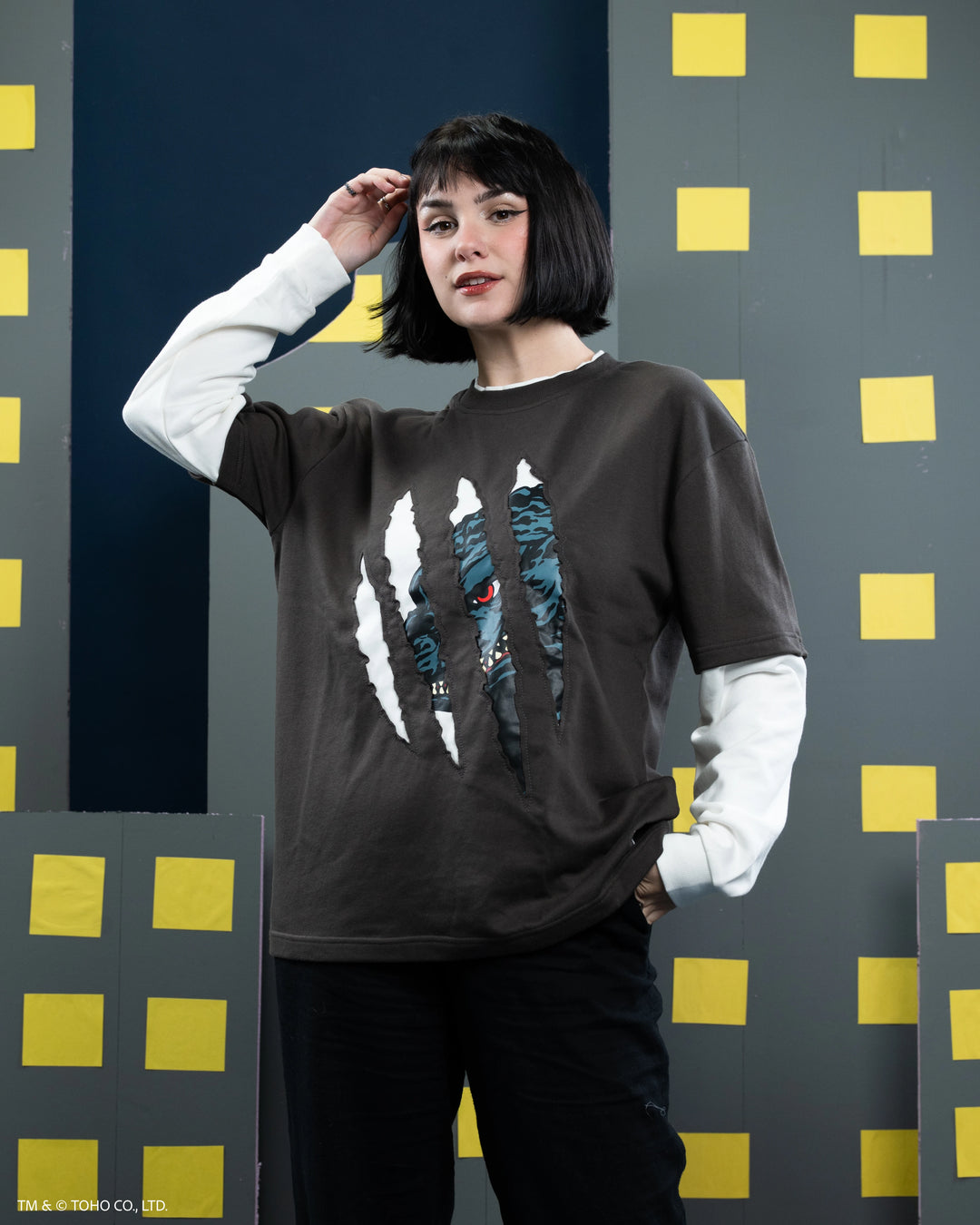 Godzilla Claw Long Sleeve