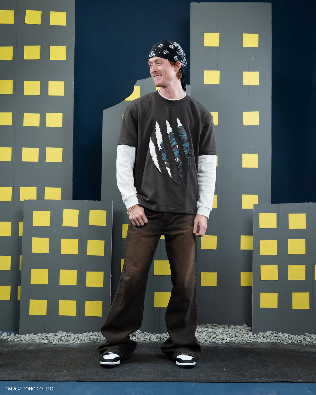 Godzilla Claw Long Sleeve