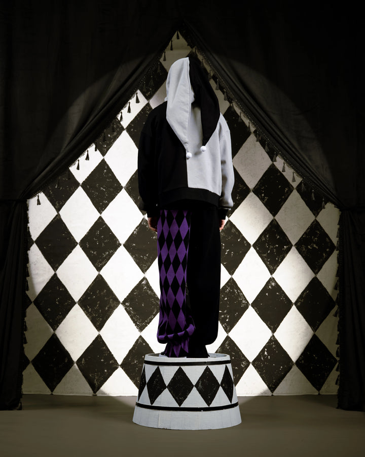 Amethyst Harlequin Knit Pants
