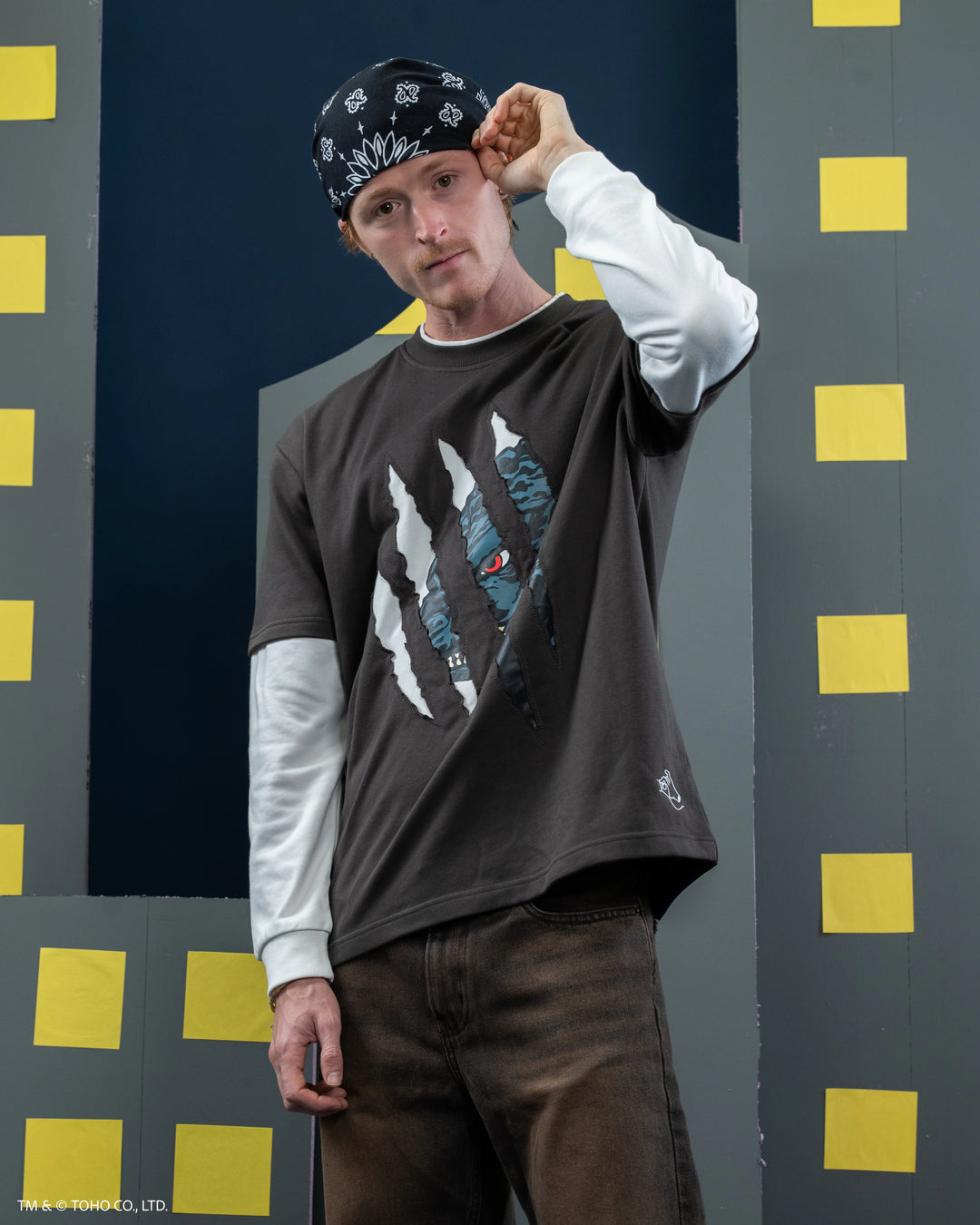 Godzilla Claw Long Sleeve