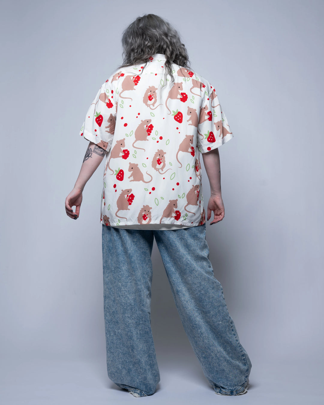 Mousin' Around Button Up