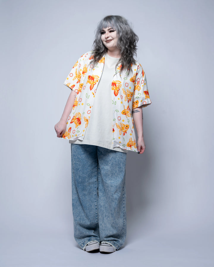 Swimmin' Around Button Up