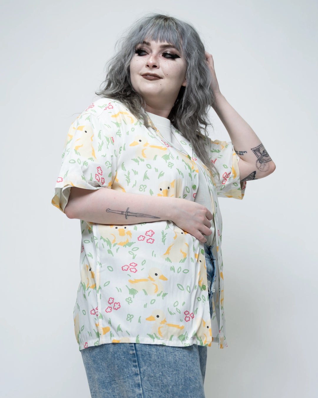 Duckin' Around Button Up