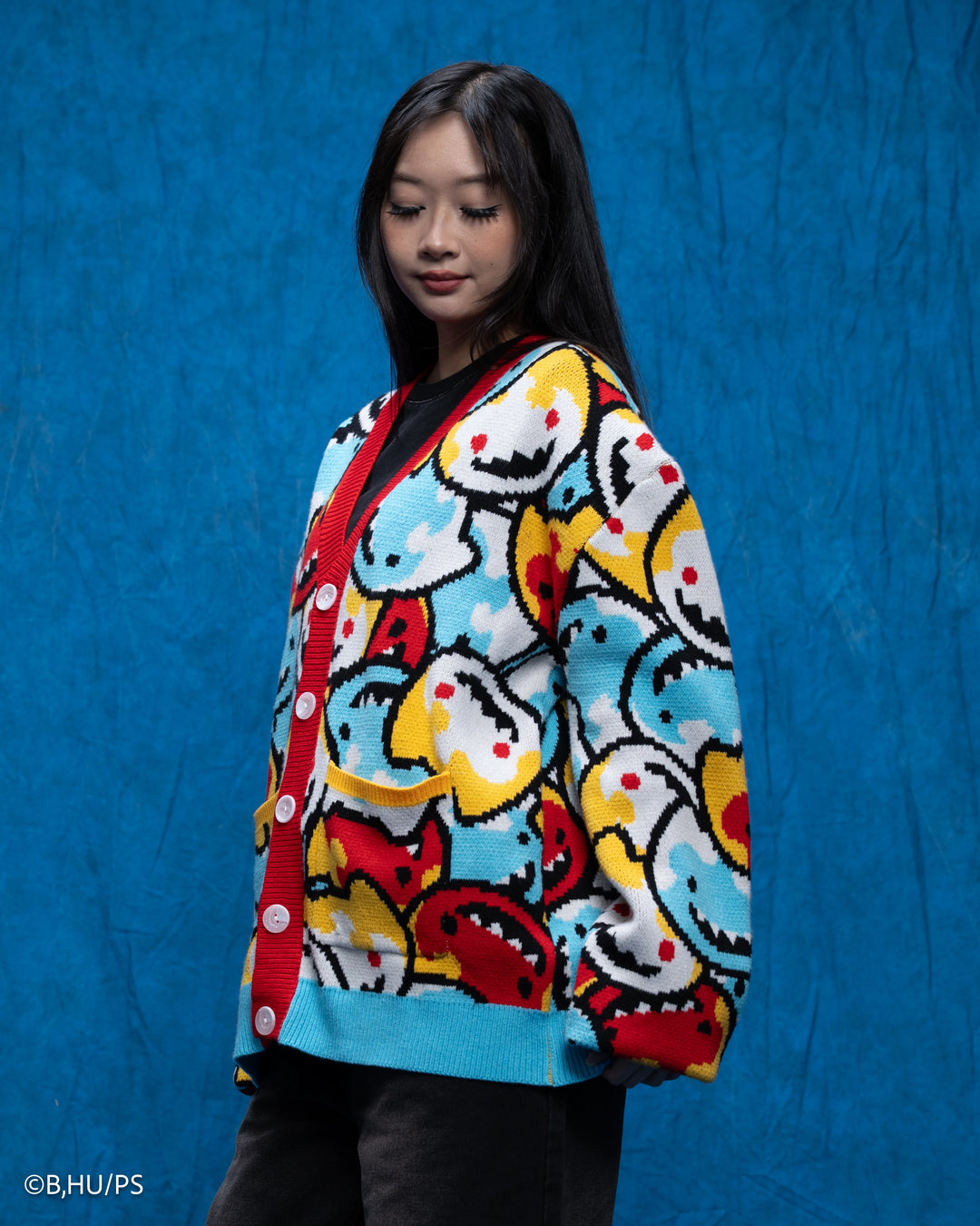 Krazy Dotty style ② オリジナル Miya Sk8board Cardigan – Steady Hands