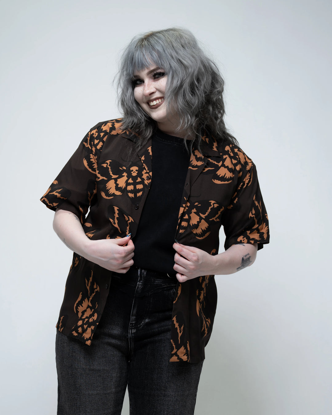 Death's-Head Hawkmoth Button Up