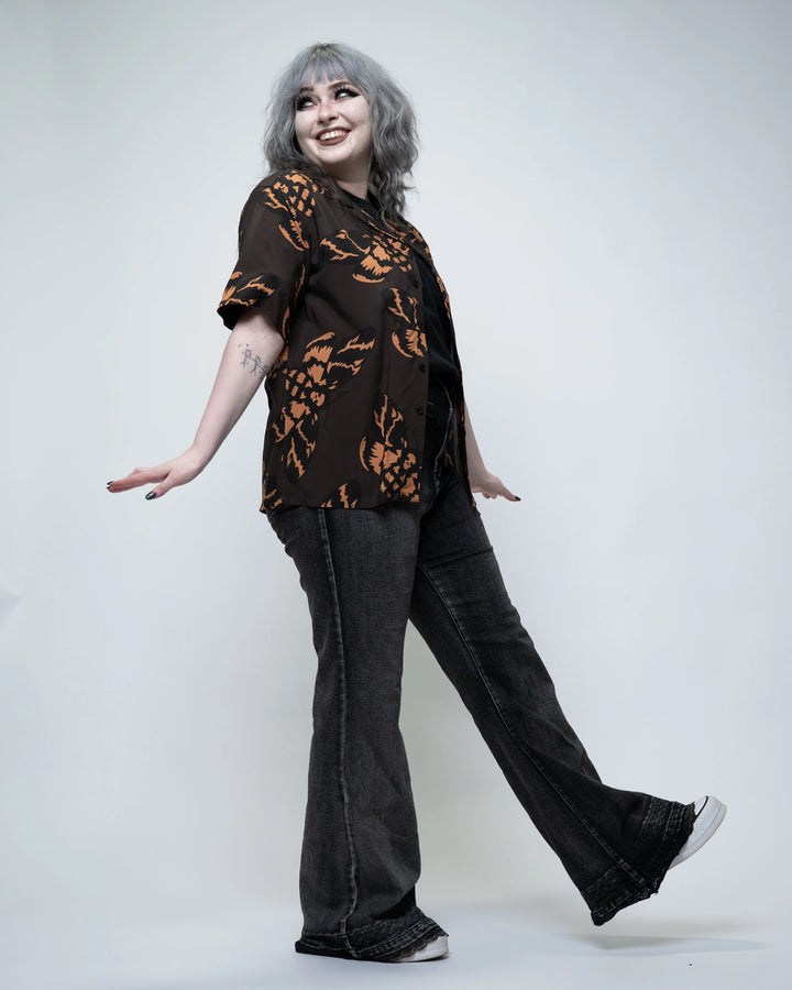 Death's-Head Hawkmoth Button Up