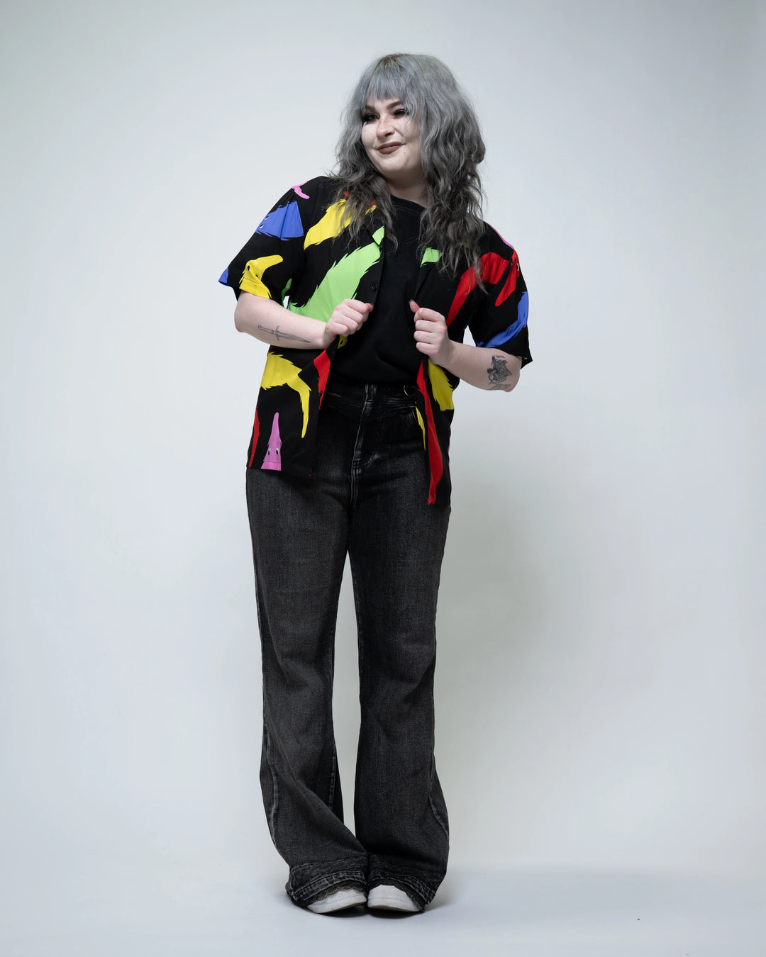 Stringed Worm Button Up