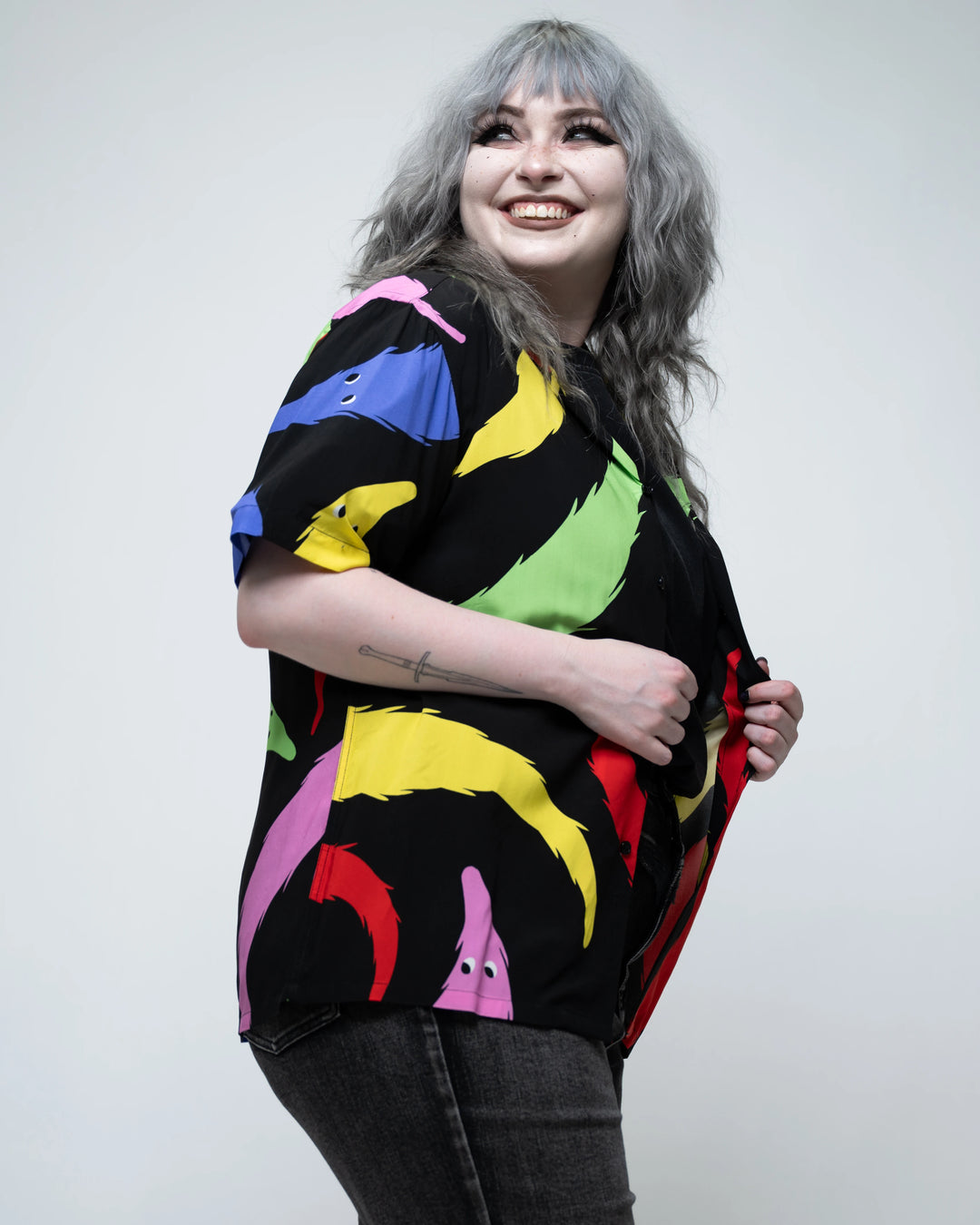 Stringed Worm Button Up