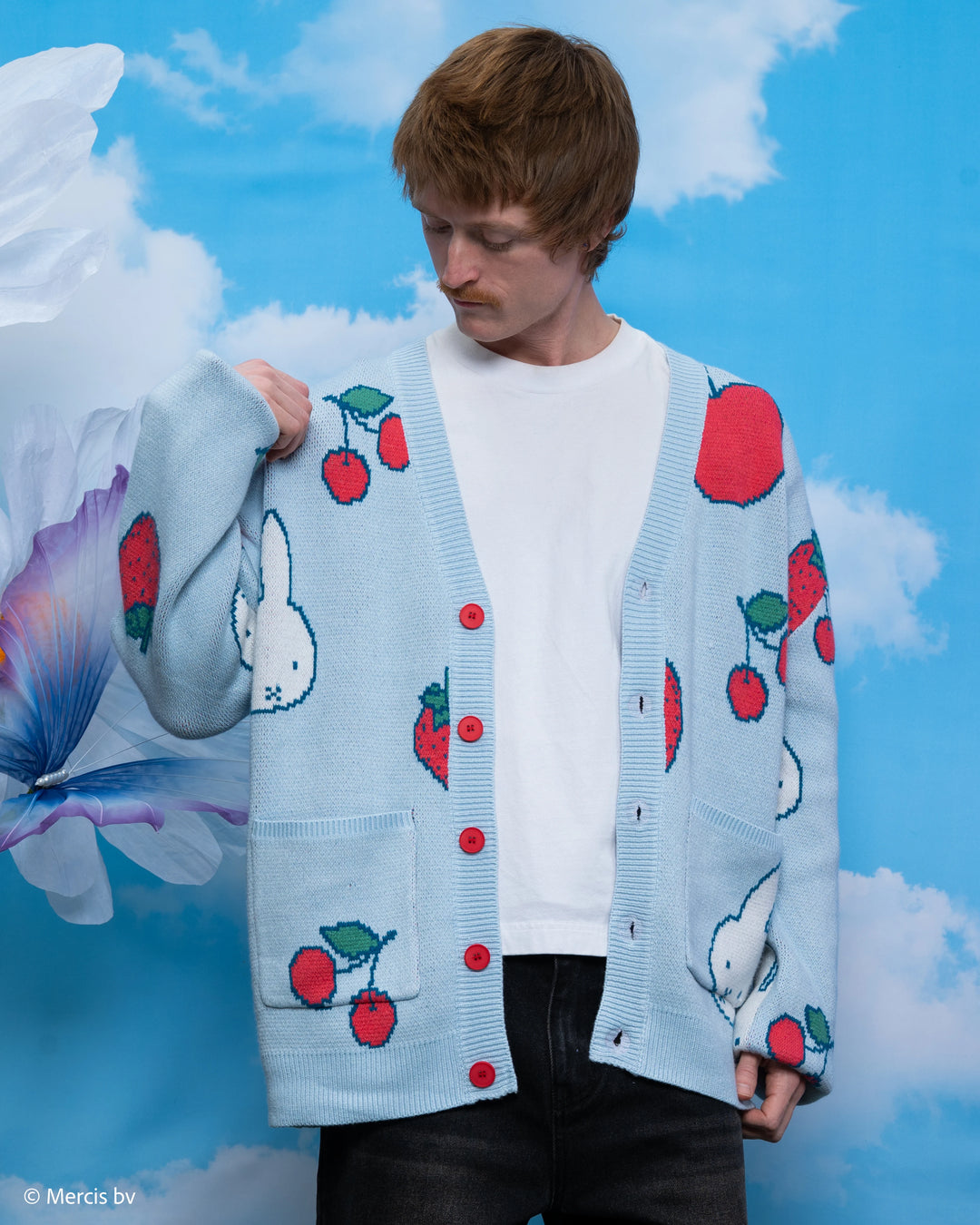 Miffy Strawberry Cardigan