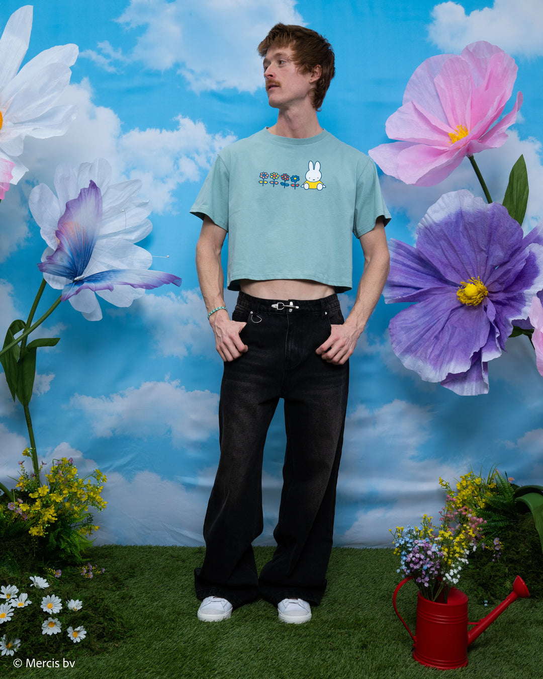 Cropped Miffy Garden Tee