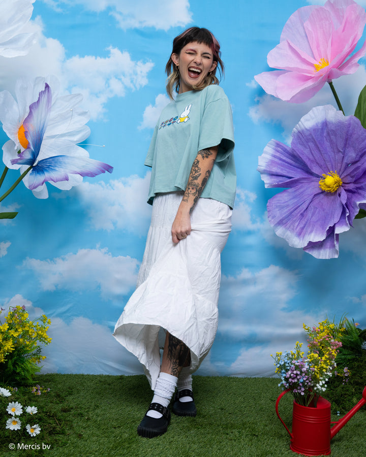 Cropped Miffy Garden Tee
