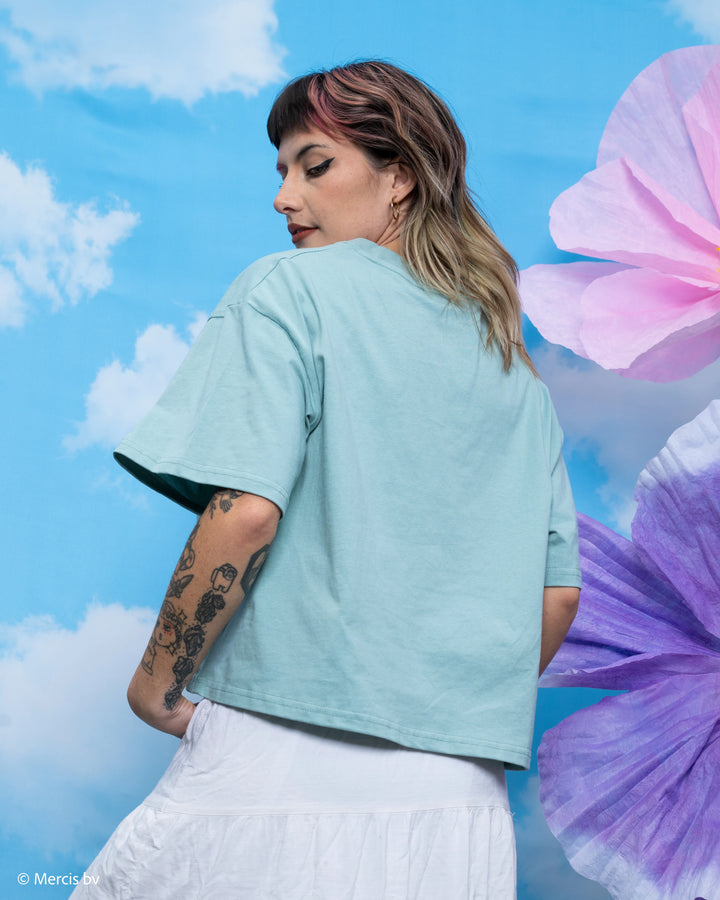 Cropped Miffy Garden Tee