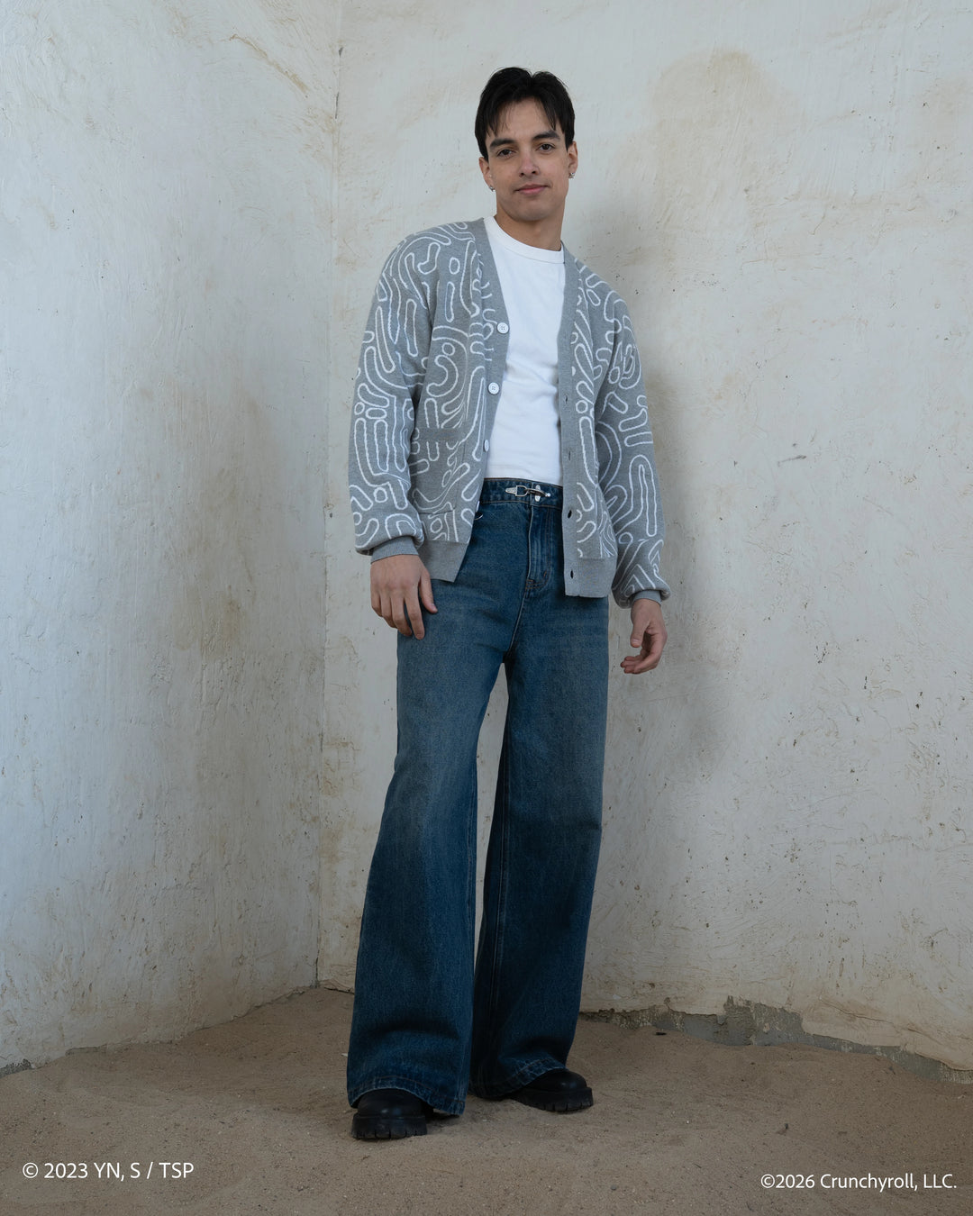 TODD OLDHAM カシミヤニットカーディガン TIMES SEVEN ATELIER SAB - TODD OLDHAM カシミヤニットカーディガン TIMES SEVENの