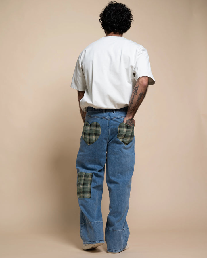 Mackle Bottom Jeans