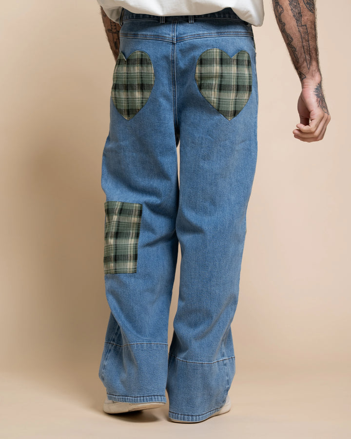 Mackle Bottom Jeans