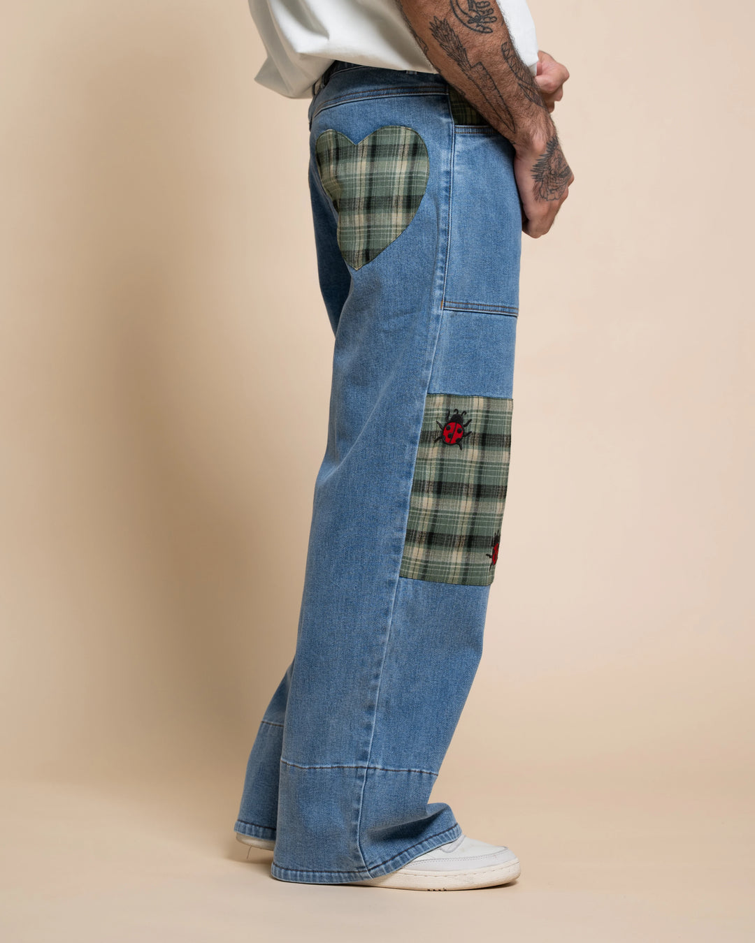Mackle Bottom Jeans