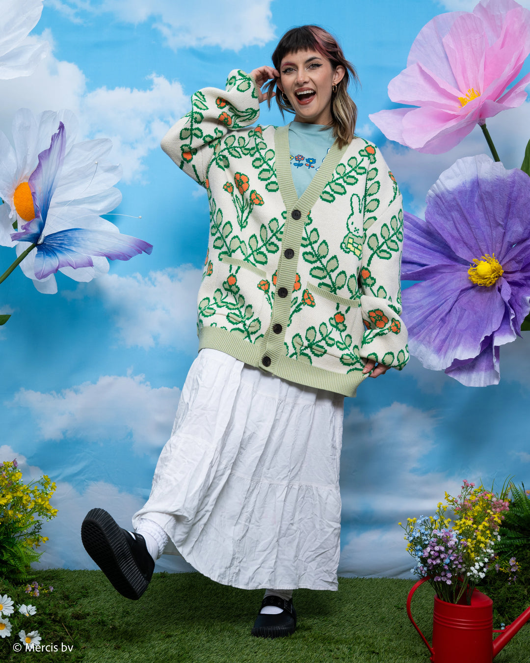 Miffy Garden Cardigan – Steady Hands Miffy Garden Cardigan – Steady Hands