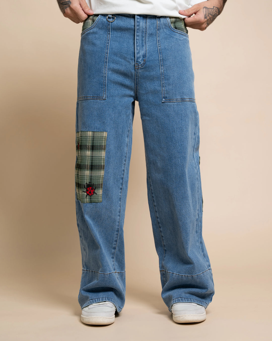 Mackle Bottom Jeans
