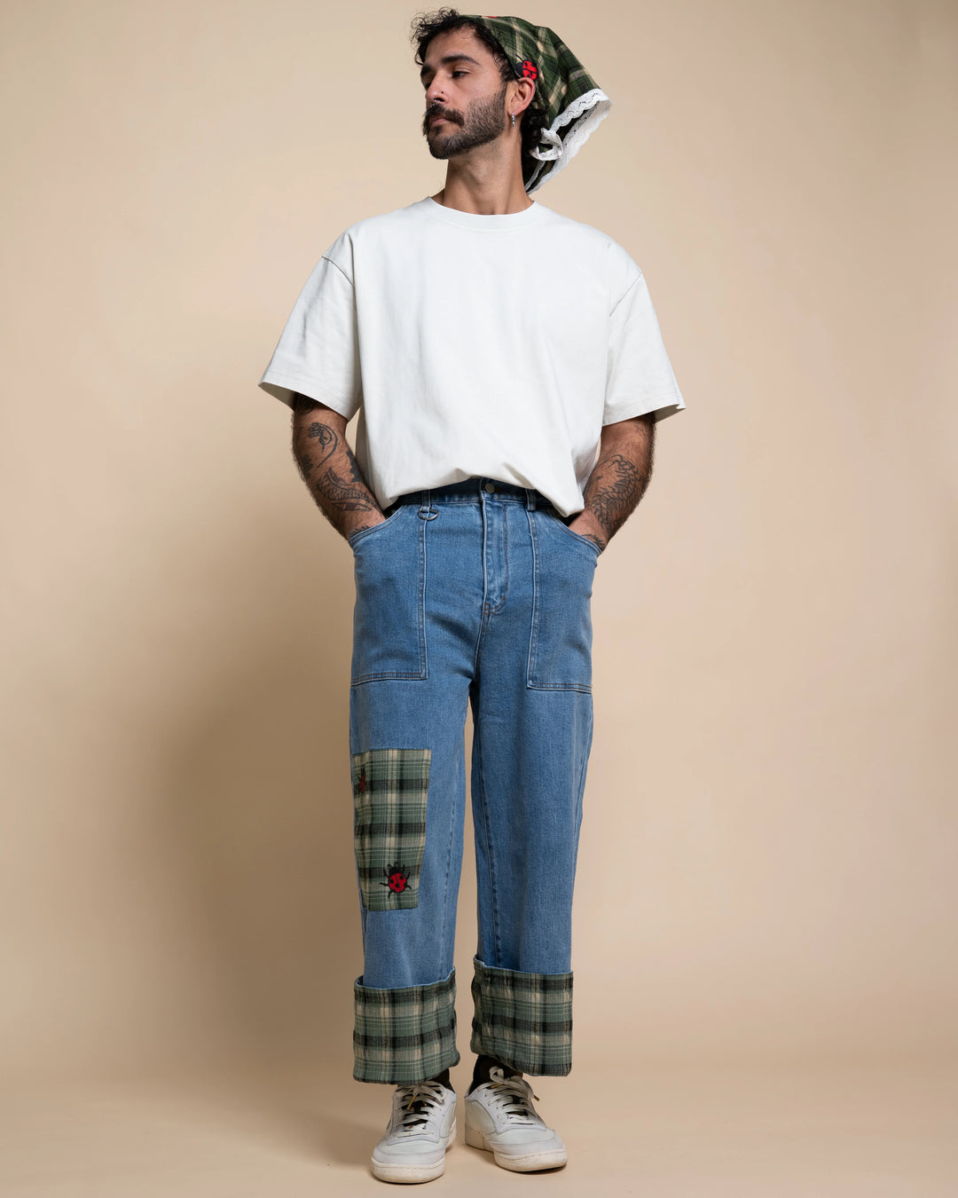 Mackle Bottom Jeans