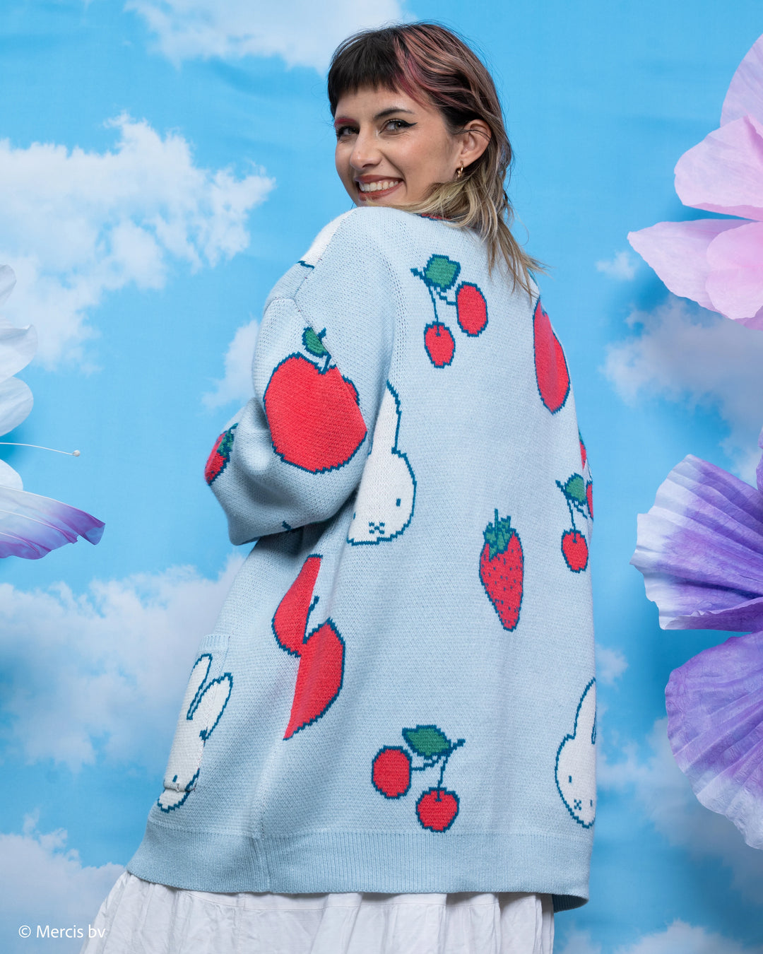 Miffy Strawberry Cardigan – Steady Hands Miffy Strawberry Cardigan – Steady Hands