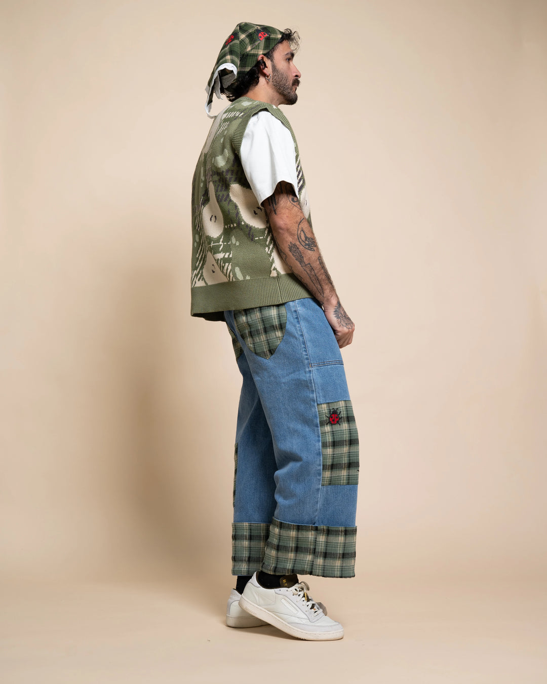 Plaid Pear Vest