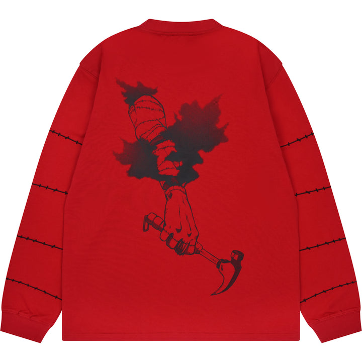 Red Shin Long Sleeve