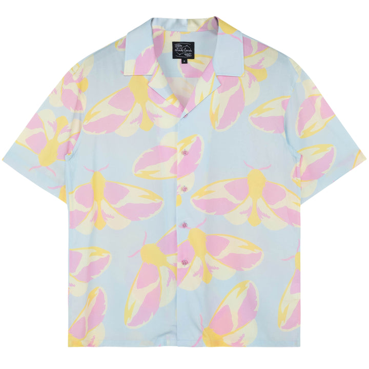Rosy Maple Moth Button Up