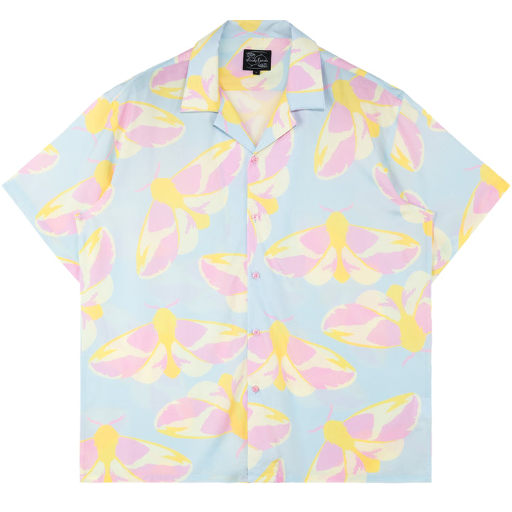 Rosy Maple Moth Button Up