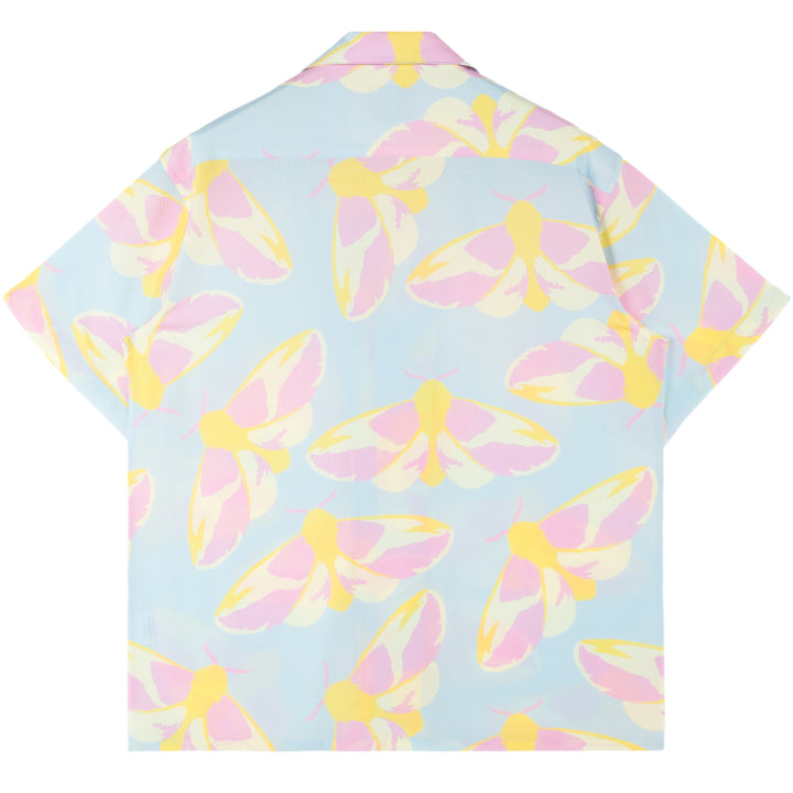 Rosy Maple Moth Button Up