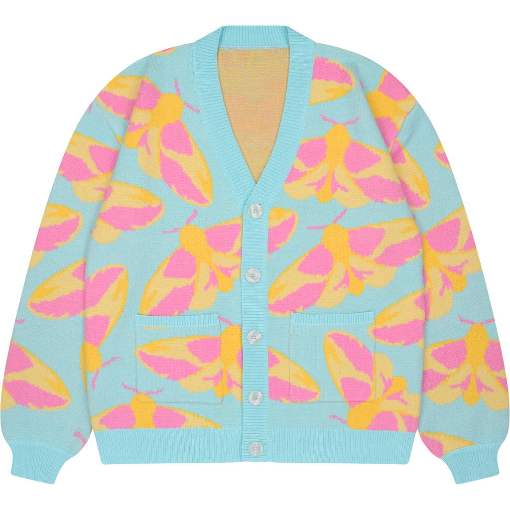 Rosy Maple Moth Cardigan – Steady Hands