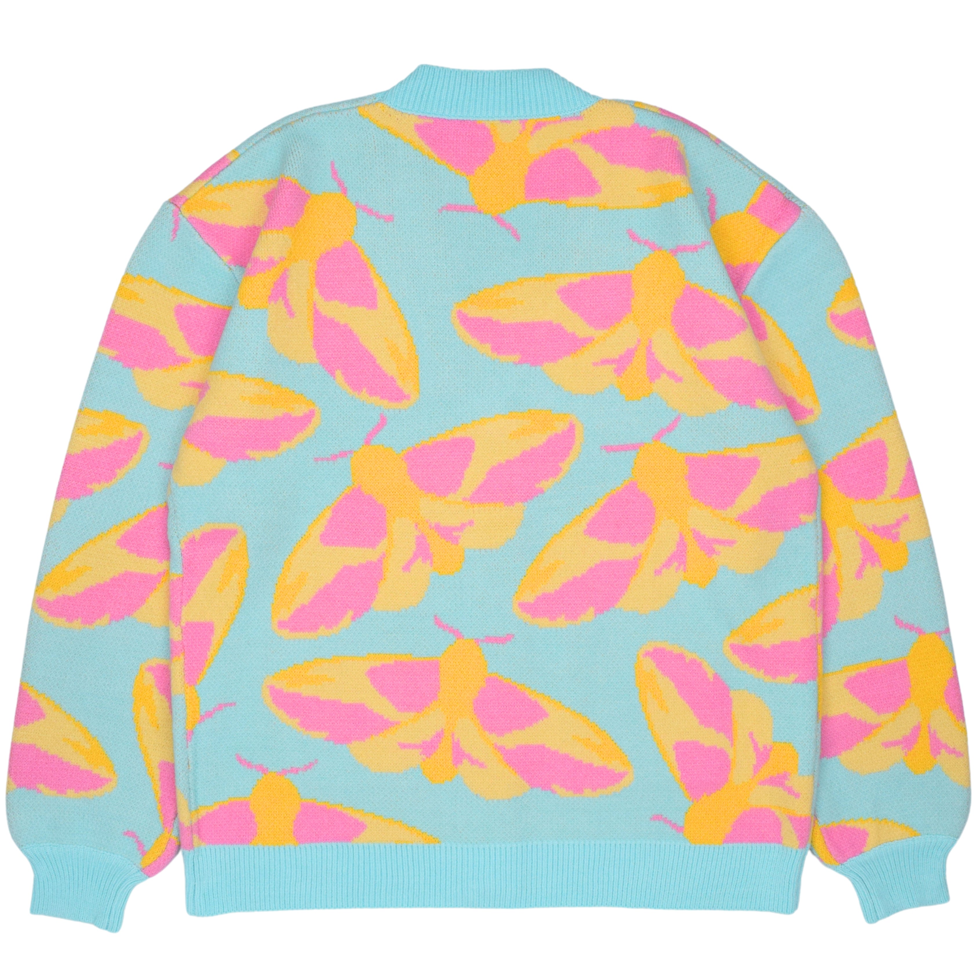 Rosy Maple Moth Cardigan – Steady Hands