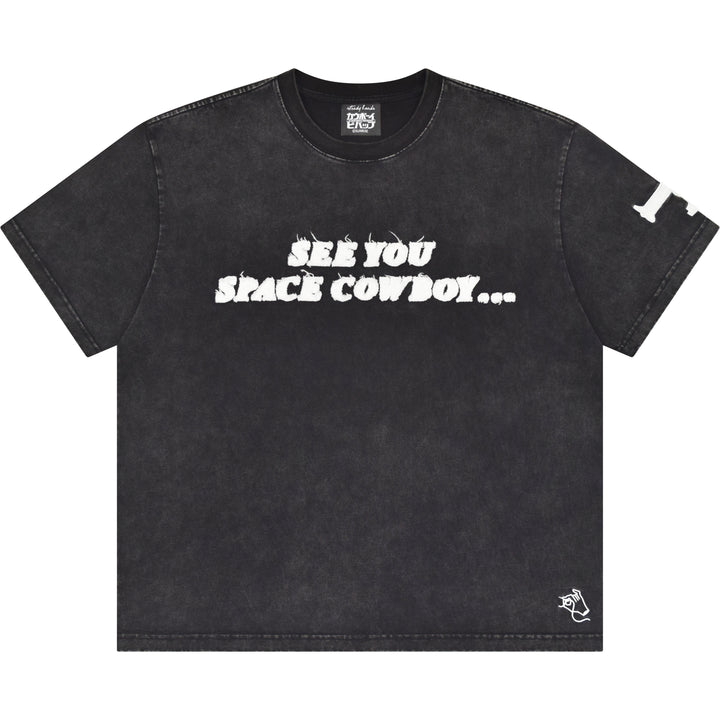 See You Black Tee