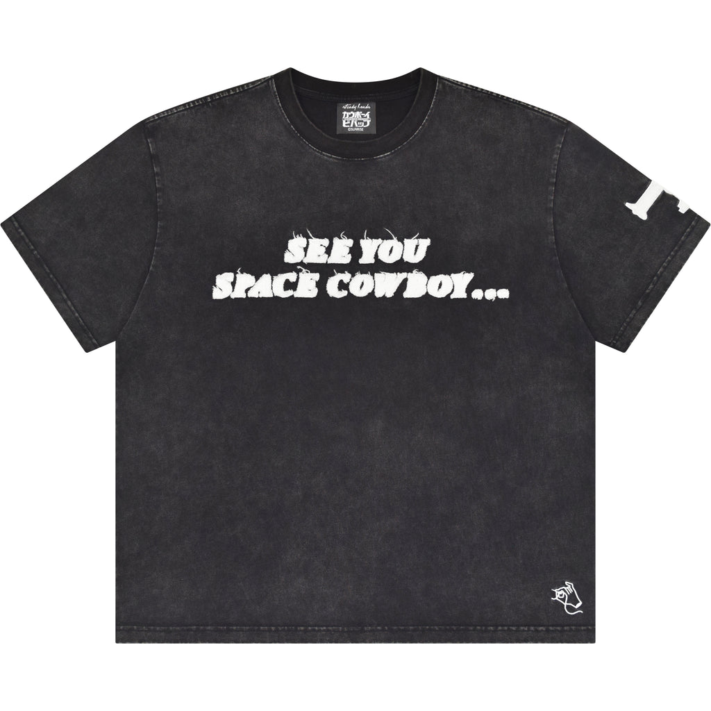 See You Black Tee – Steady Hands
