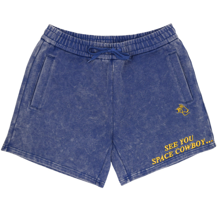 See You Blue Shorts