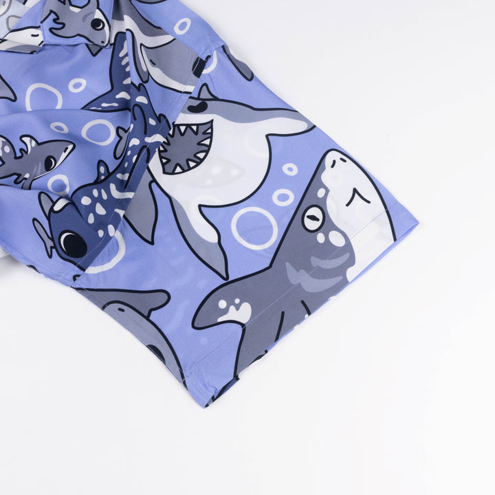 Shark Week Button Up