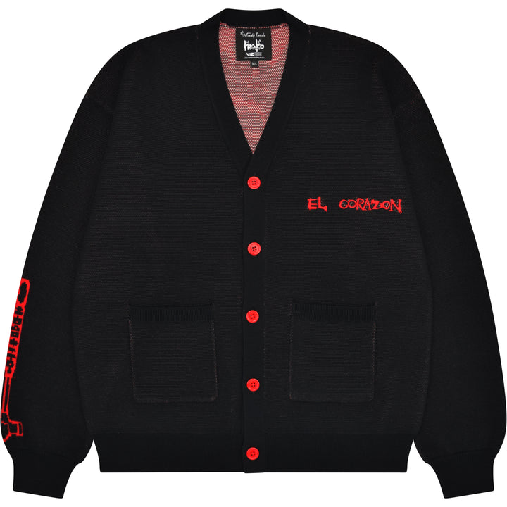 Shin Mask Cardigan