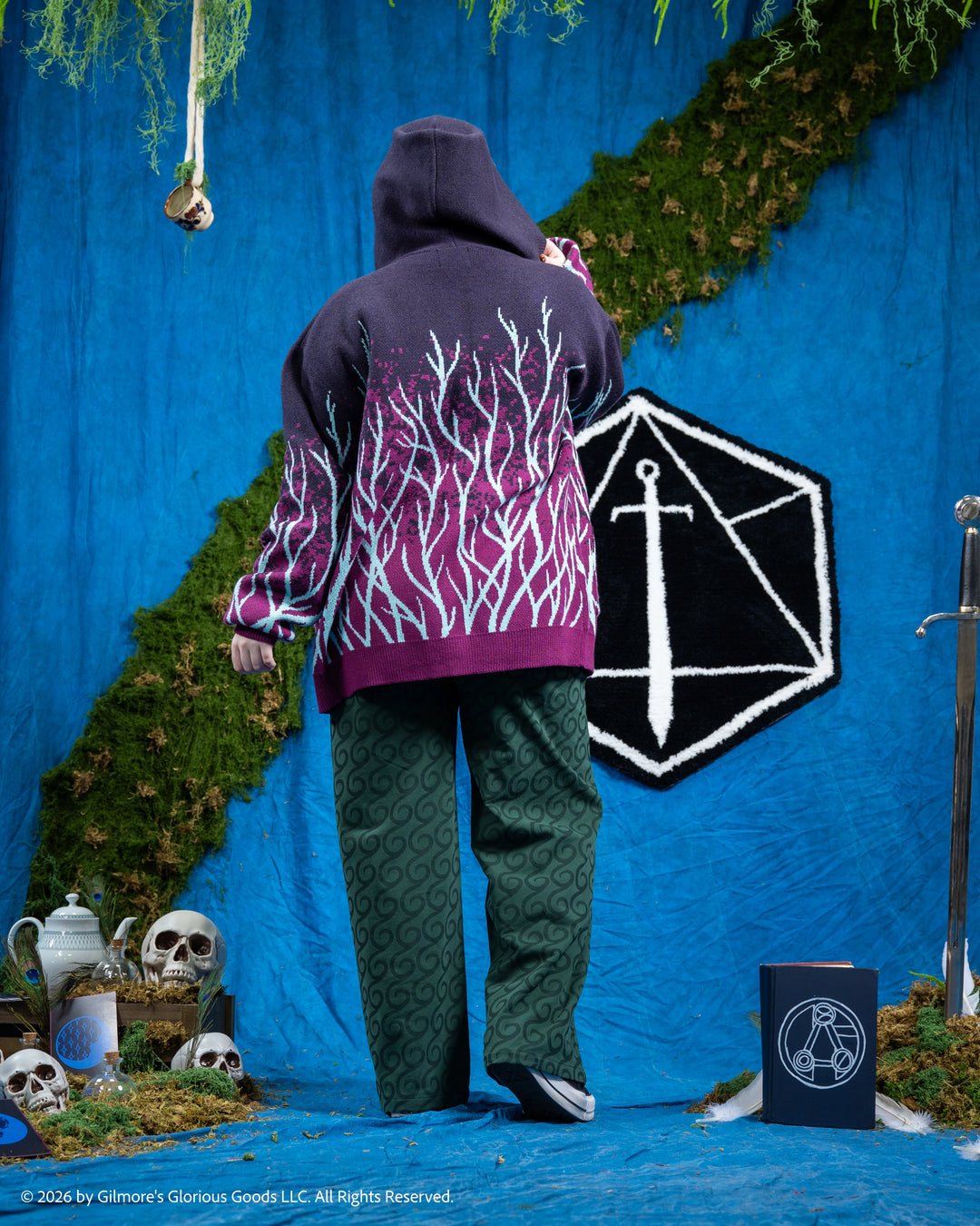 Caduceus Cardigan