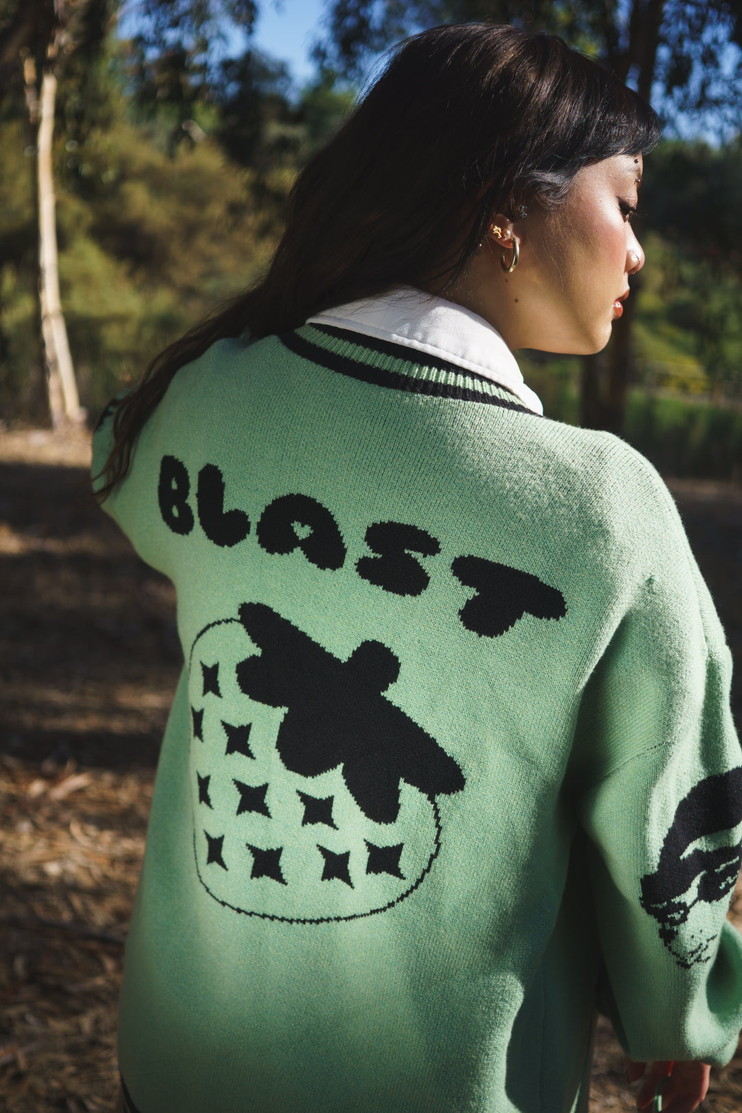 Pandan BLAST Cardigan [Discord Exclusive]