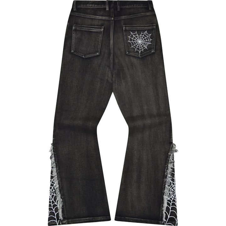 Spider Flared Jeans