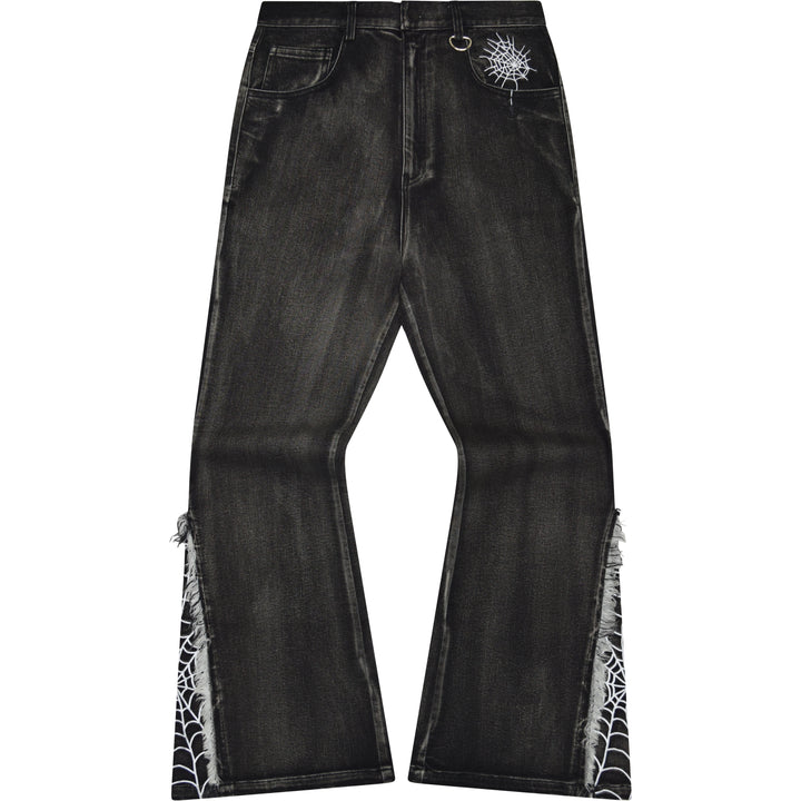 Spider Flared Jeans