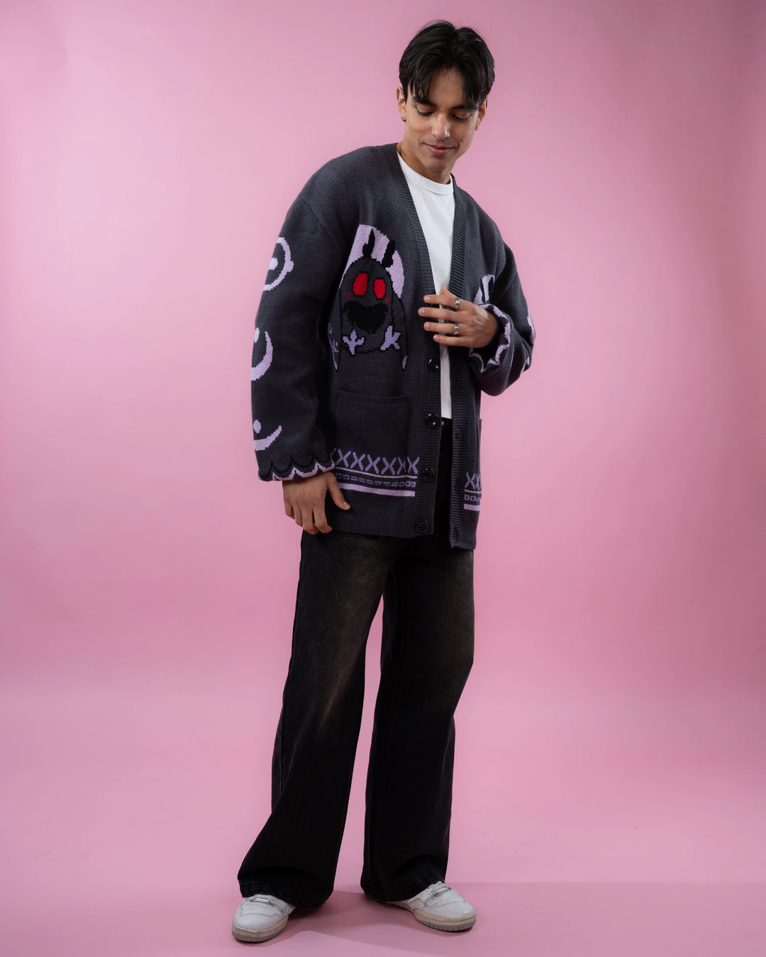 Squishable Mothman Cardigan – Steady Hands Squishable Mothman Cardigan – Steady Hands