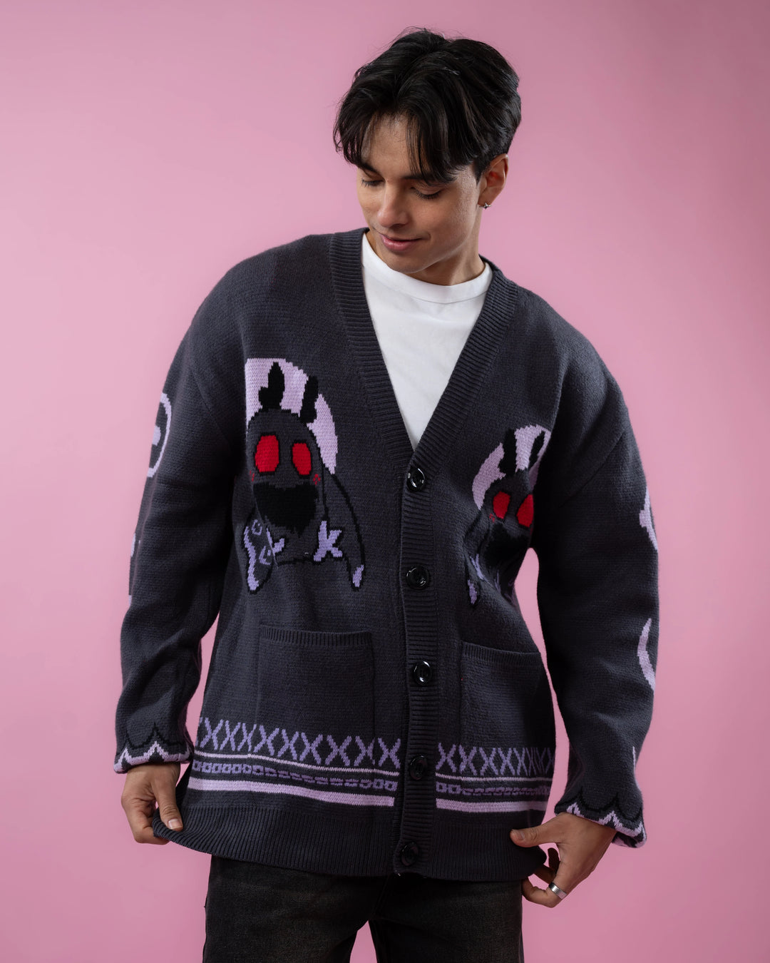 Squishable Mothman Cardigan – Steady Hands Squishable Mothman Cardigan – Steady Hands