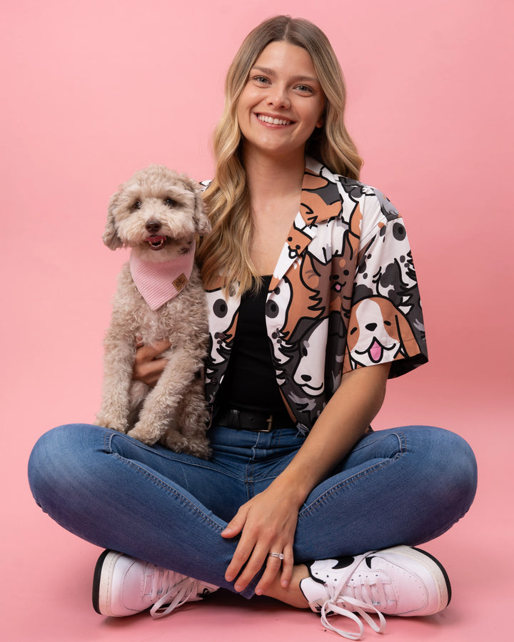 Got That Dog On Me Button Up